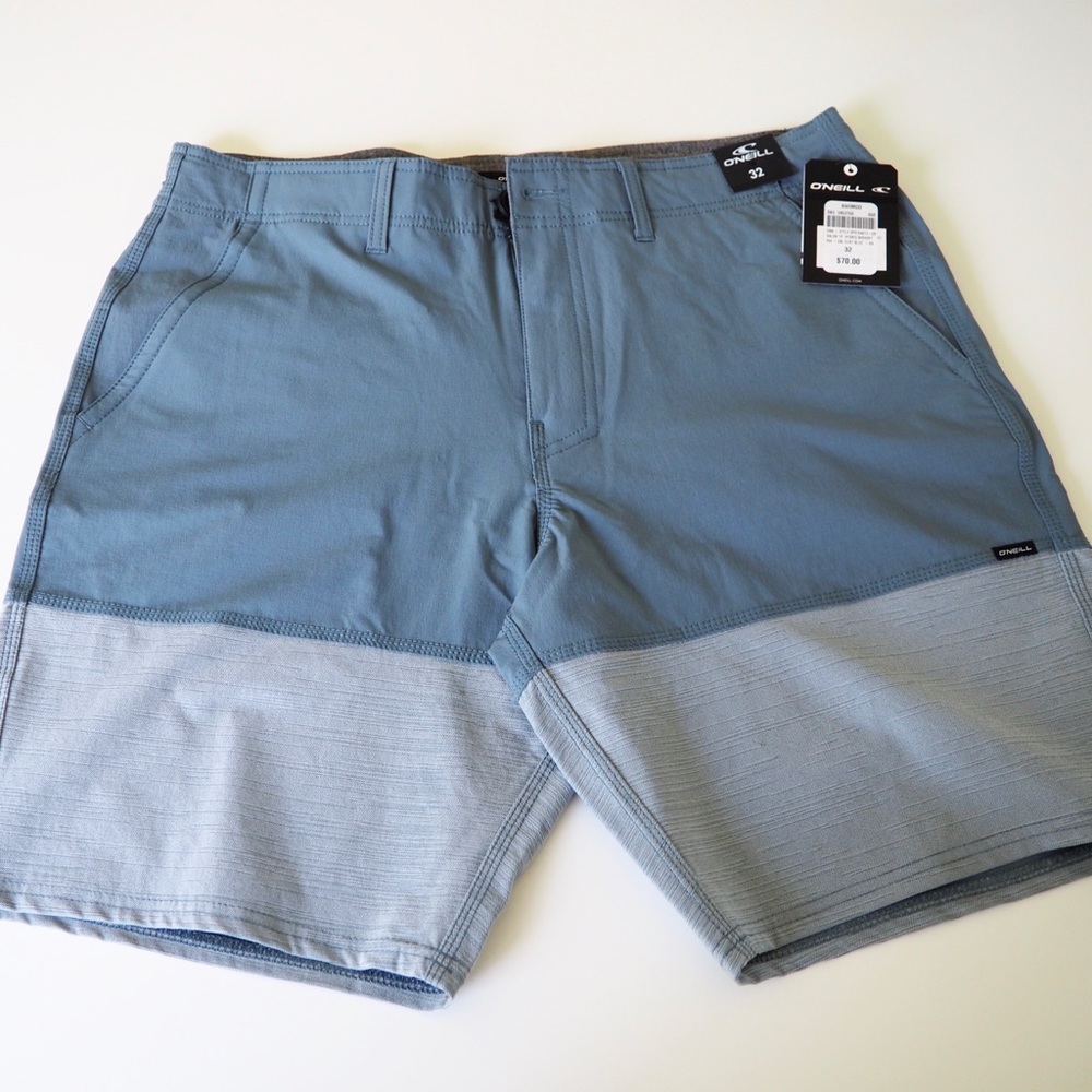 NWT o’neil blue men’s swim trunk/ athletic short